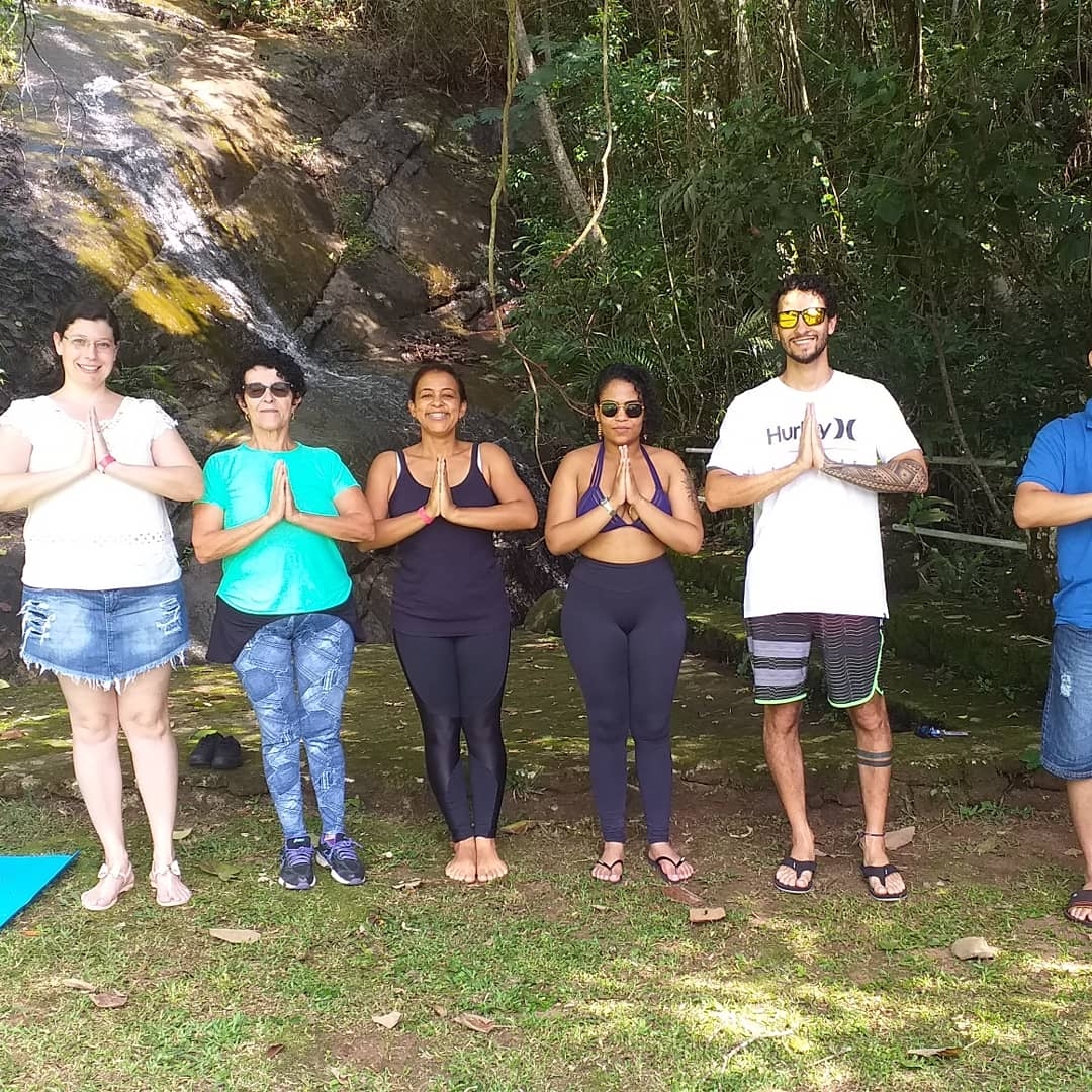 Aula de yoga marca confraternização de empresa de Atibaia #2