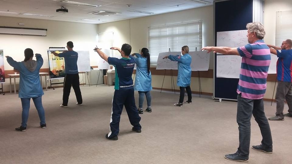Empresa de Hortolândia recebe intervenções de Tai Chi Chuan