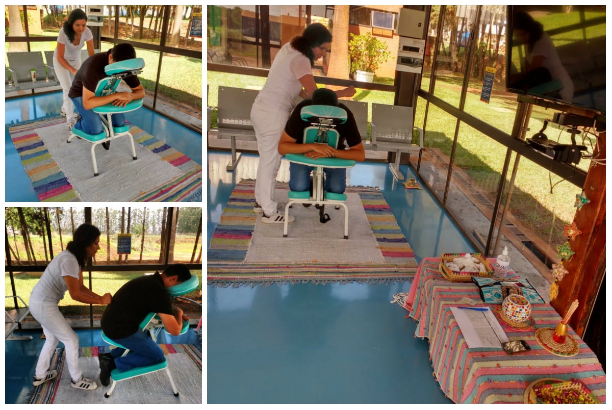 Quick Massage e palestras integram SIPATs de empresas